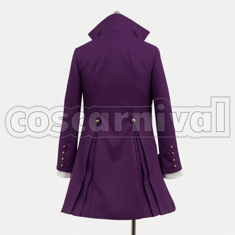 Alois Trancy cosplay costume from Black Butler II, back view