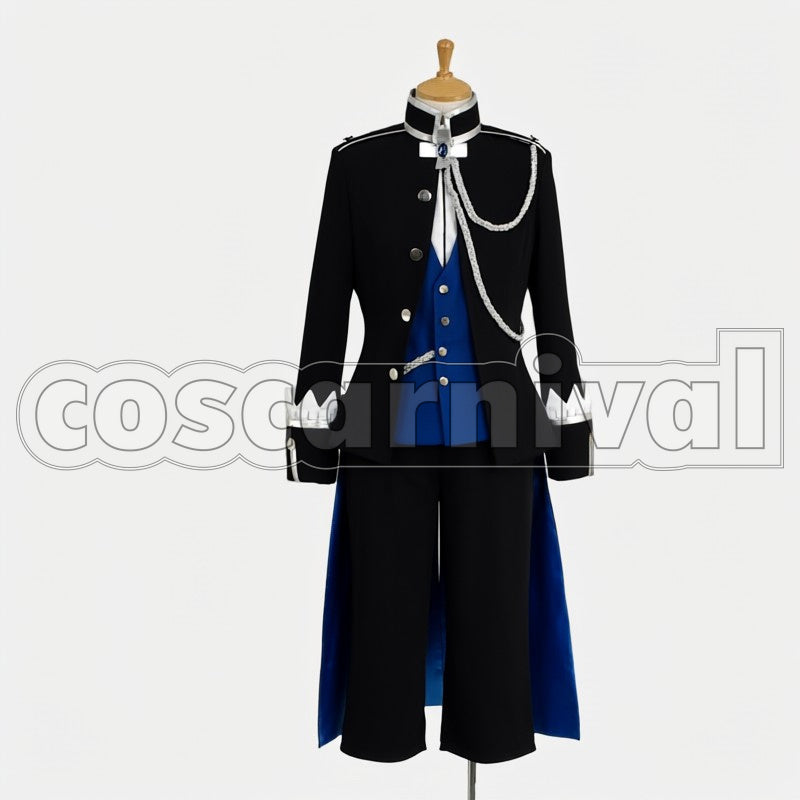 Black Butler cosplay costume, front view