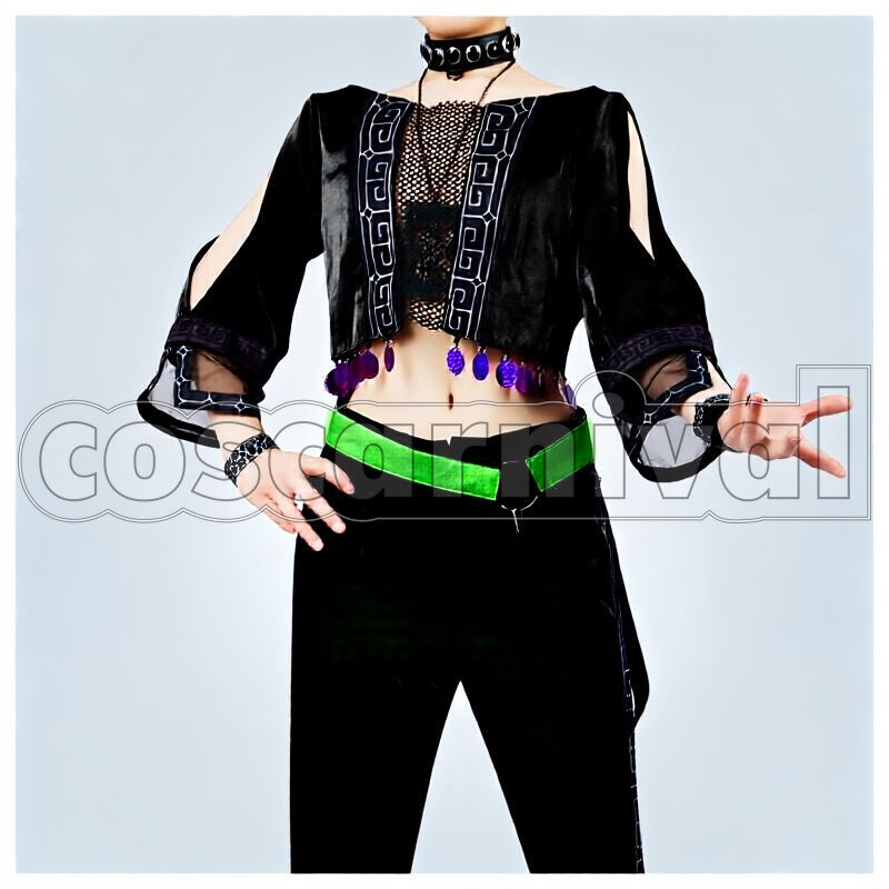 Theater Starless Kasumi Cosplay cosplay costume from Black Star:, front view 1