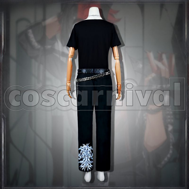 Theater Starless Kokuyou Cosplay cosplay costume from Black Star:, back view 2