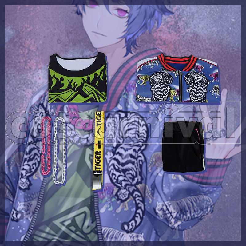 Theater Starless Team B Ran Day Off Cosplay cosplay costume from Black Star:, set view