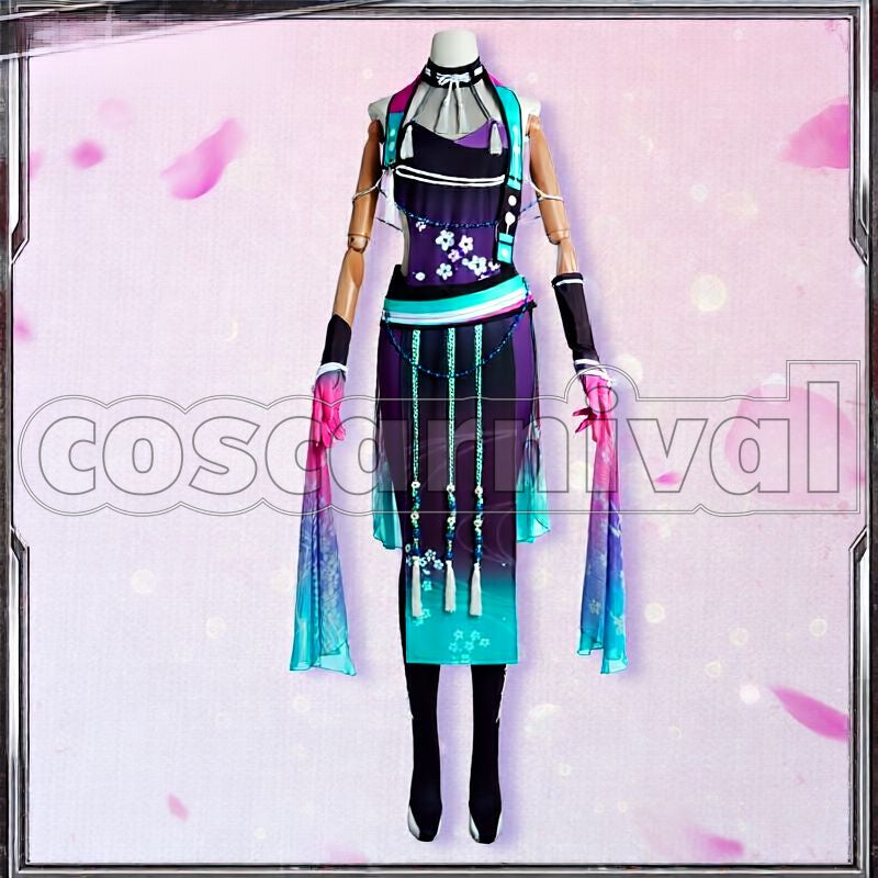 Theater Starless Team C Qu Hana Hodoku Cosplay cosplay costume from Black Star:, front view 2