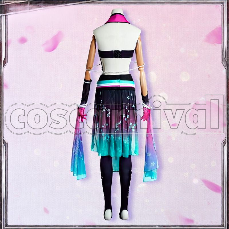 Theater Starless Team C Qu Hana Hodoku Cosplay cosplay costume from Black Star:, back view