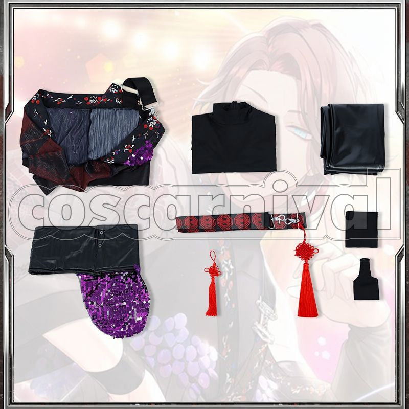 Theater Starless Team C Zakuro Stage Costume C Cosplay cosplay costume from Black Star:, set view