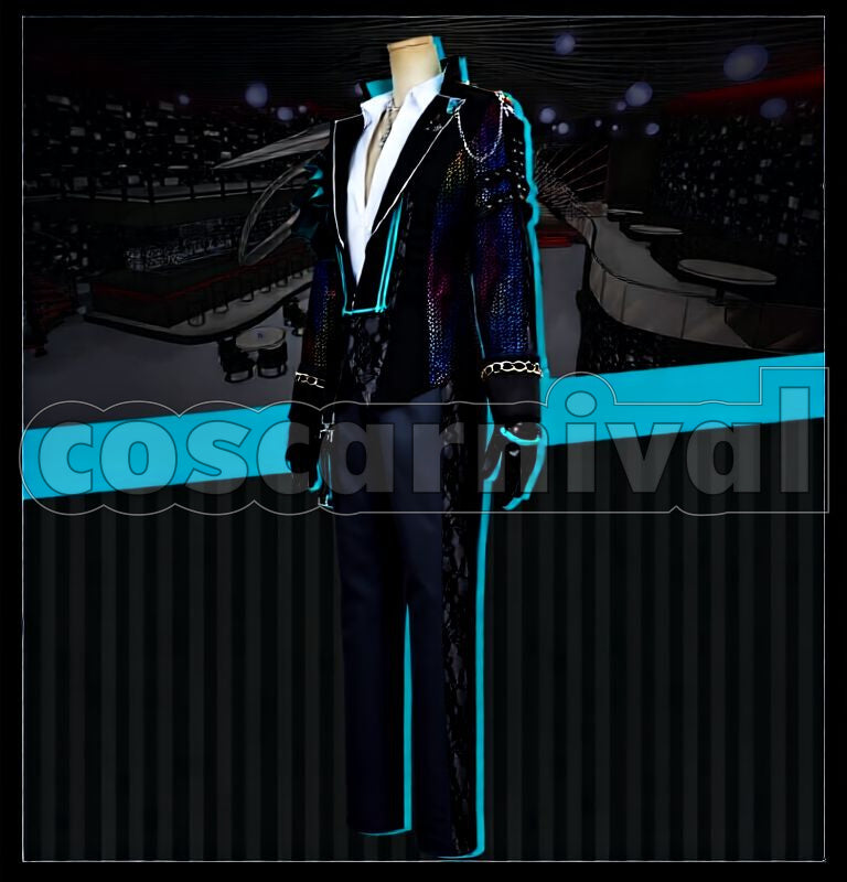 Theater Starless Team P Rindou Cosplay cosplay costume from Black Star:, front view 4