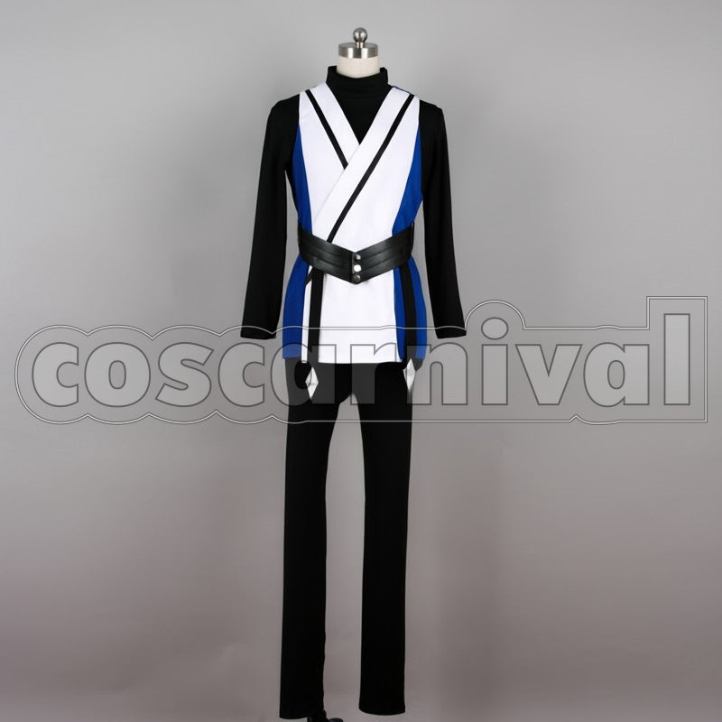 Jin furusetto cosplay costume from BlazBlue, front view 3