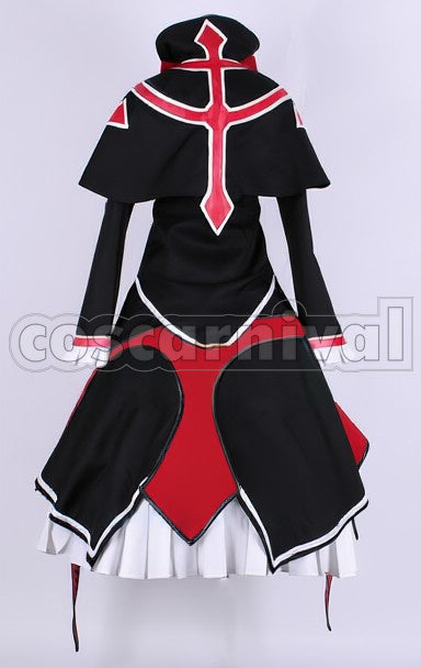 Rachel Alucard cosplay costume from BlazBlue, front view 2