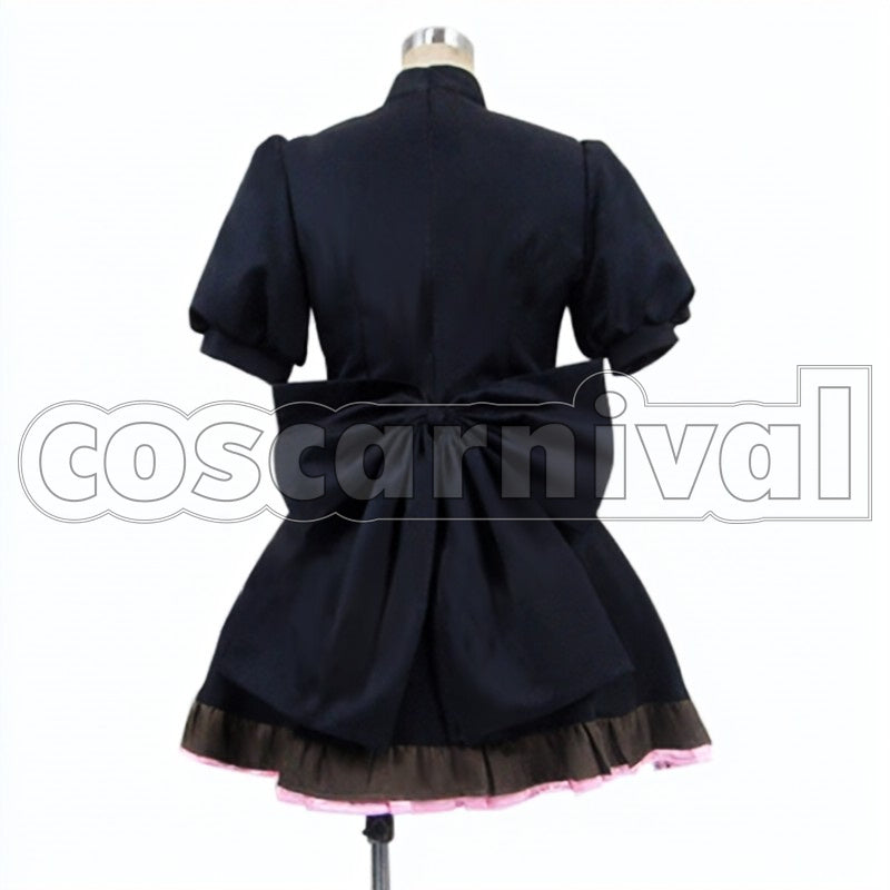 Aligura cosplay costume from Blood Blockade Battlefront, back view