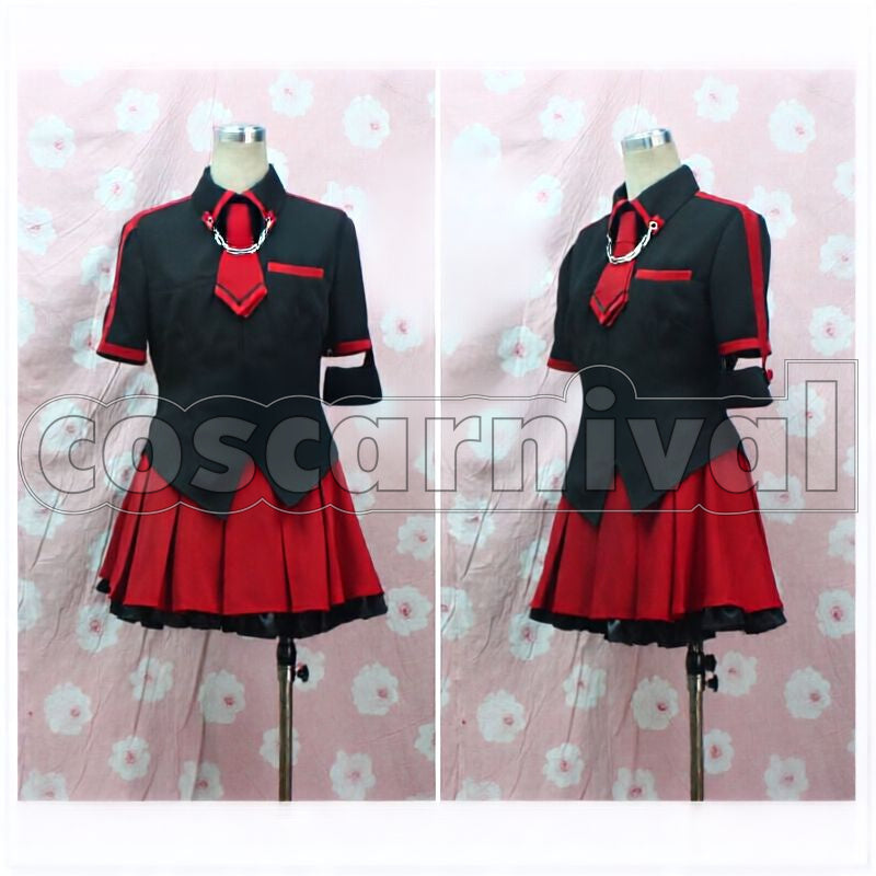 Kisaragi Sanbara Academy Girls' School Uniform Cosplay cosplay costume from Blood-C Saya, front view 2