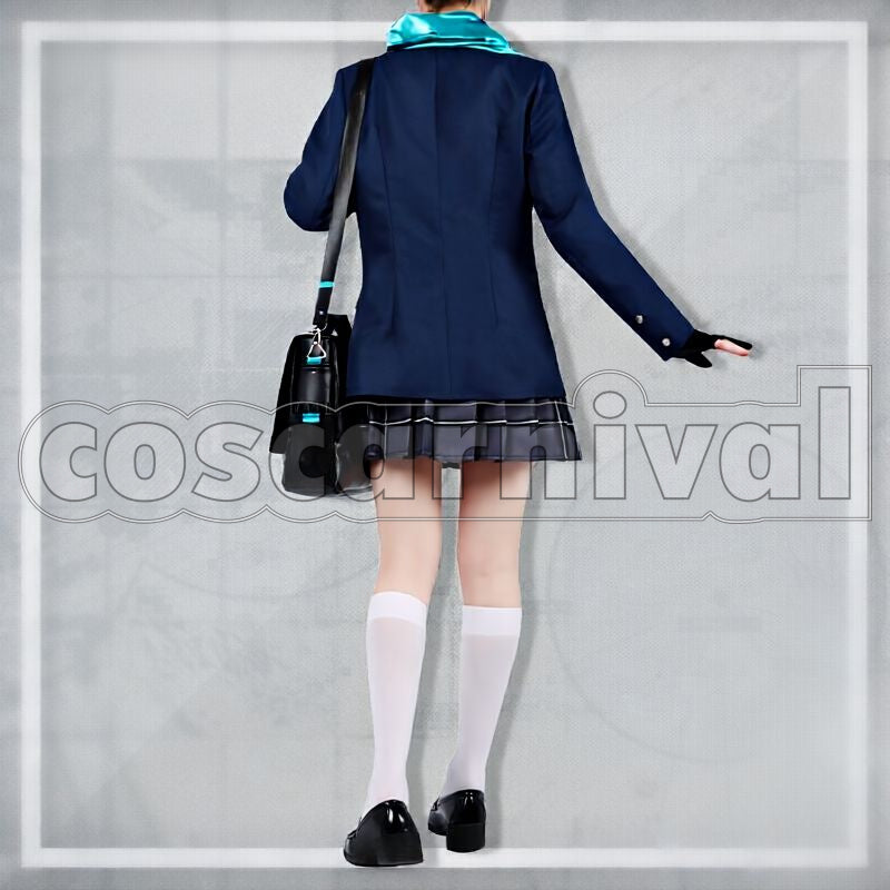 Abydos Shiroko Cosplay cosplay costume from Blue Archive, back view
