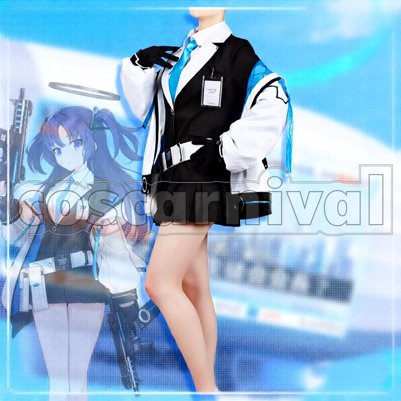 Hayase Yuuka Cosplay cosplay costume from Blue Archive, front view 3