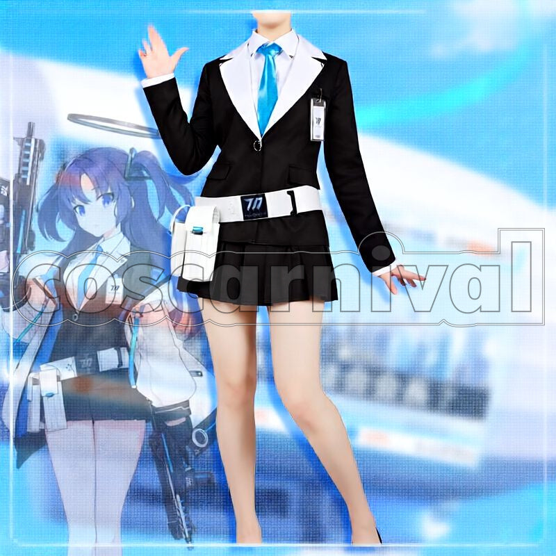 Hayase Yuuka Cosplay cosplay costume from Blue Archive, front view 4
