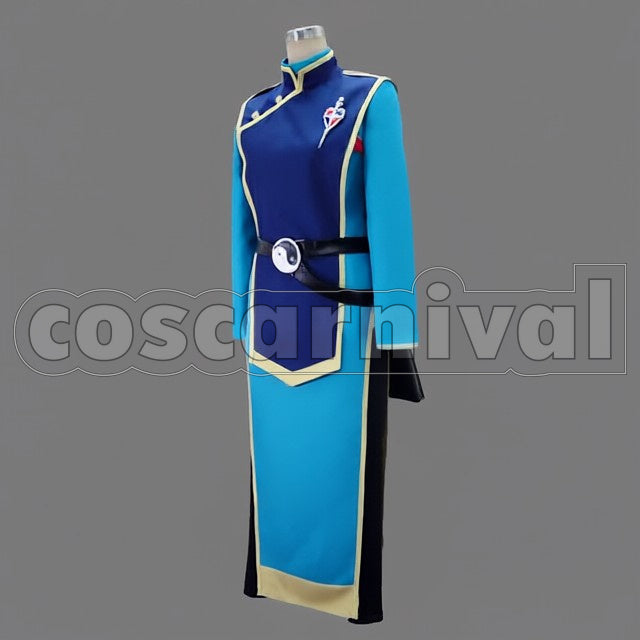Ryu Seiryu cosplay costume from Blue Exorcist, front view 2