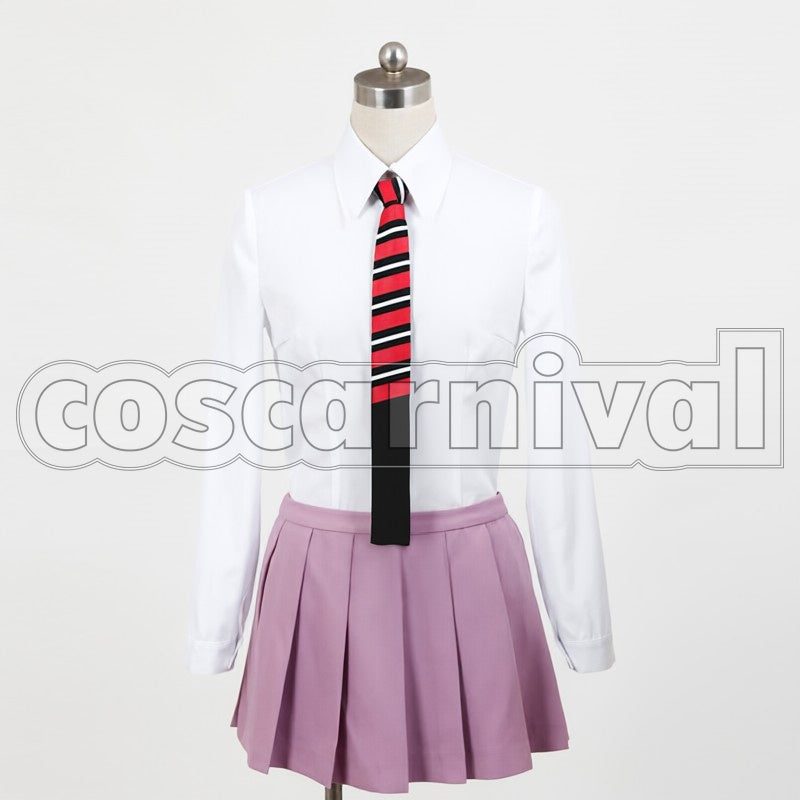 Moriyama Izumo Kamiki True Cross Academy Girls cosplay costume from Blue Exorcist Shiemi, front view 3
