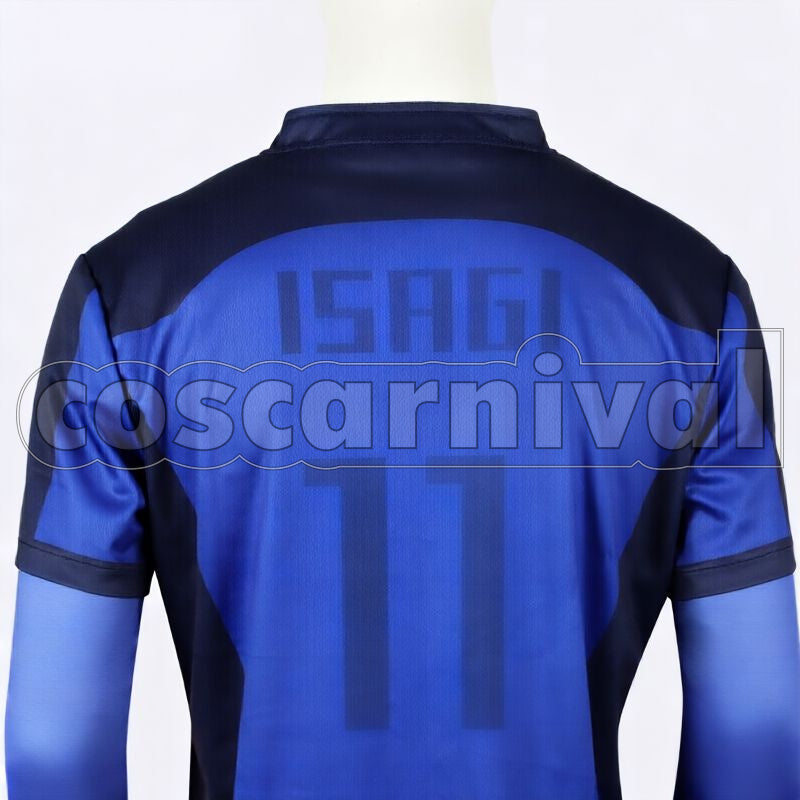 Uniform Customizable Number & Name Cosplay cosplay costume from Blue Lock, detail-4