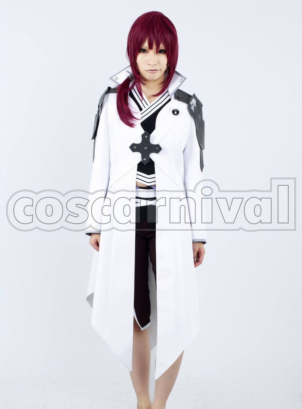 Sanada Ten Braves Kamanosuke Yuri cosplay costume from Brave10, front view 4
