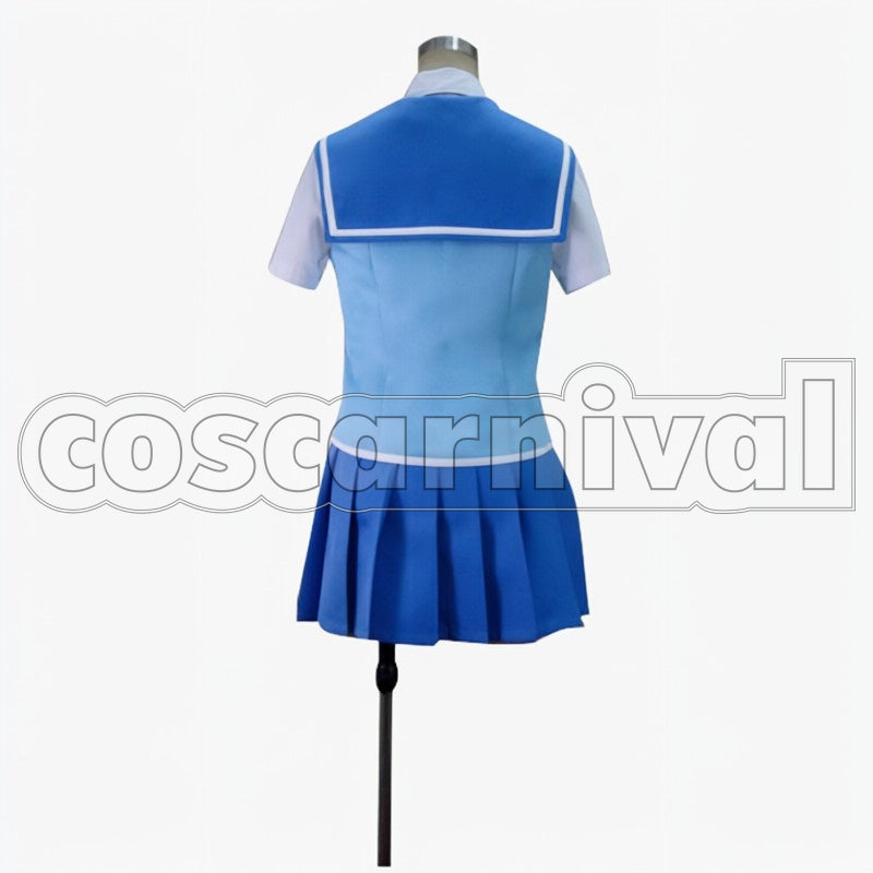 Hina Yumihara hina ryazan cosplay costume from Buddy Complex, back view
