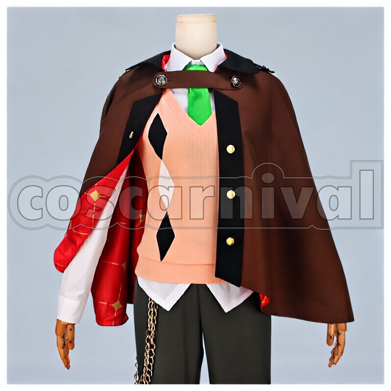 Alchemist Chūya Nakahara Cosplay cosplay costume from Bungo and, front view 1