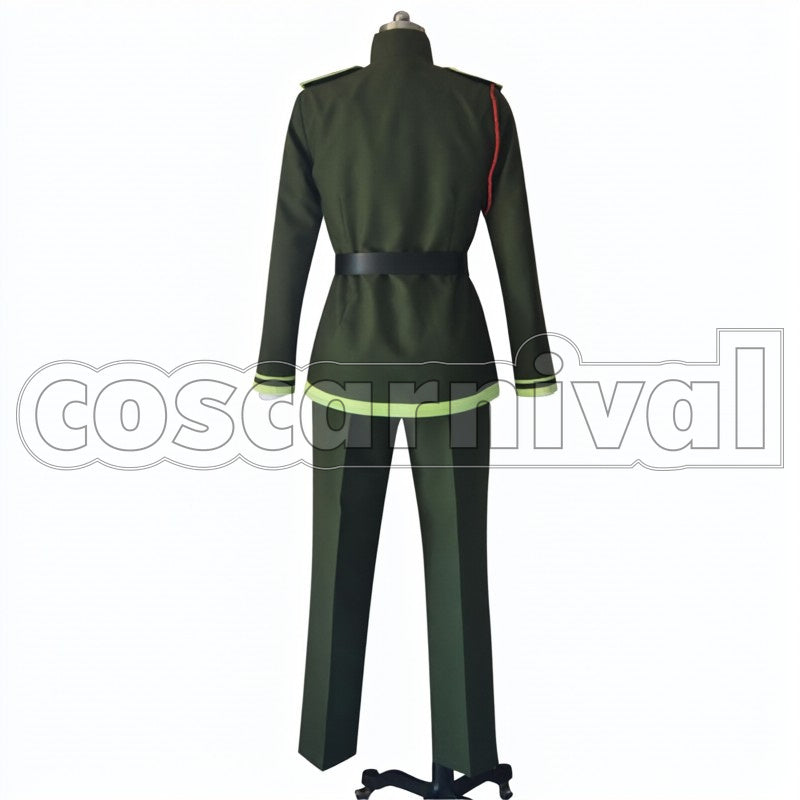 Tatsuji Miyoshi cosplay costume from Bungo and Alchemist, back view