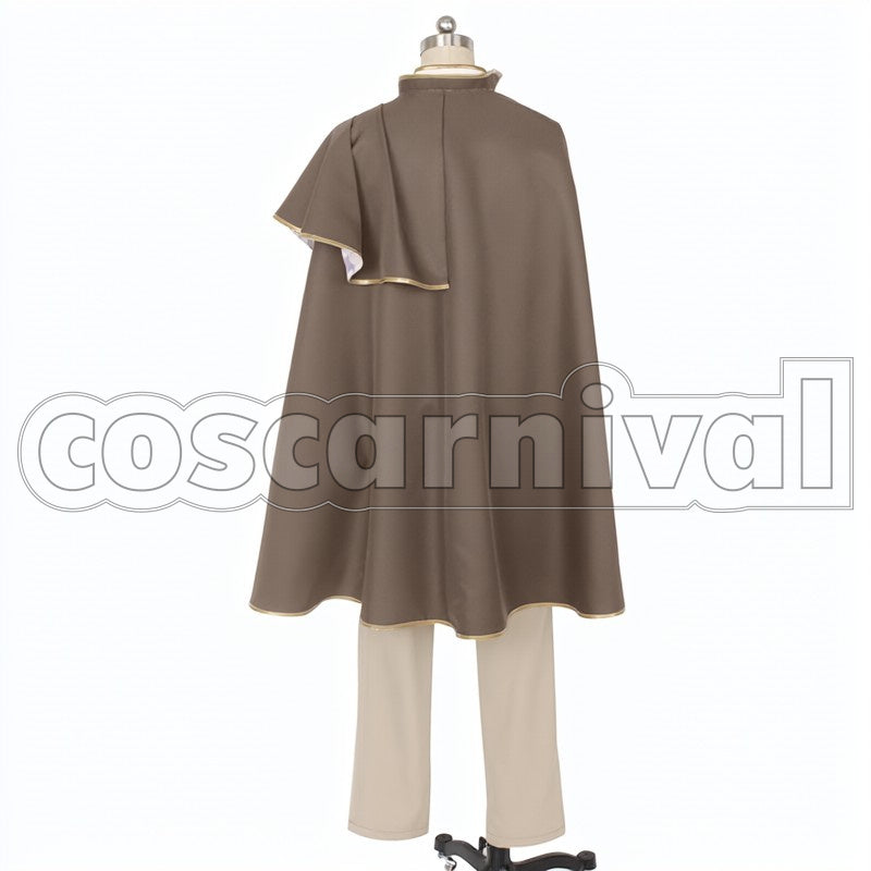 Toson Shimazaki cosplay costume from Bungo and Alchemist, back view