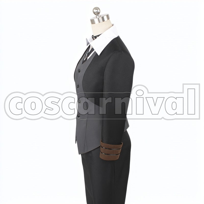 Chuya Nakahara cosplay costume from Bungo Stray Dogs, side view 4