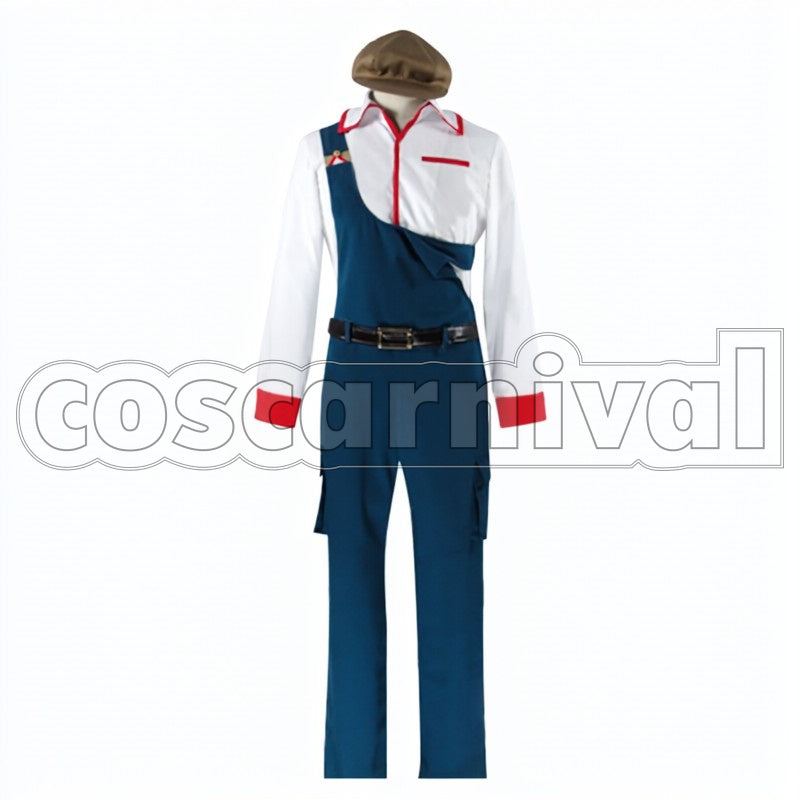 jon sutainbekku cosplay costume from Bungo Stray Dogs, front view