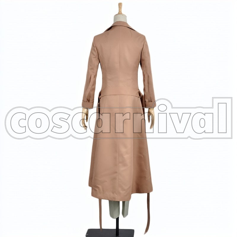 Osamu Dazai cosplay costume from Bungo Stray Dogs, back view