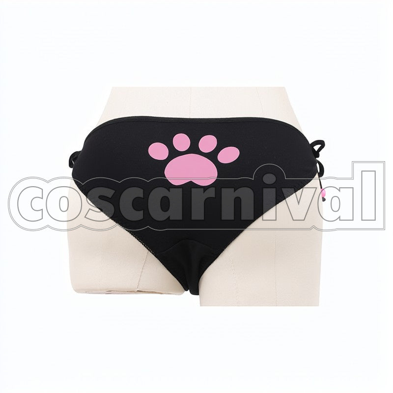 Open-Cup Bra Underwear cosplay costume from Cat, detail-2