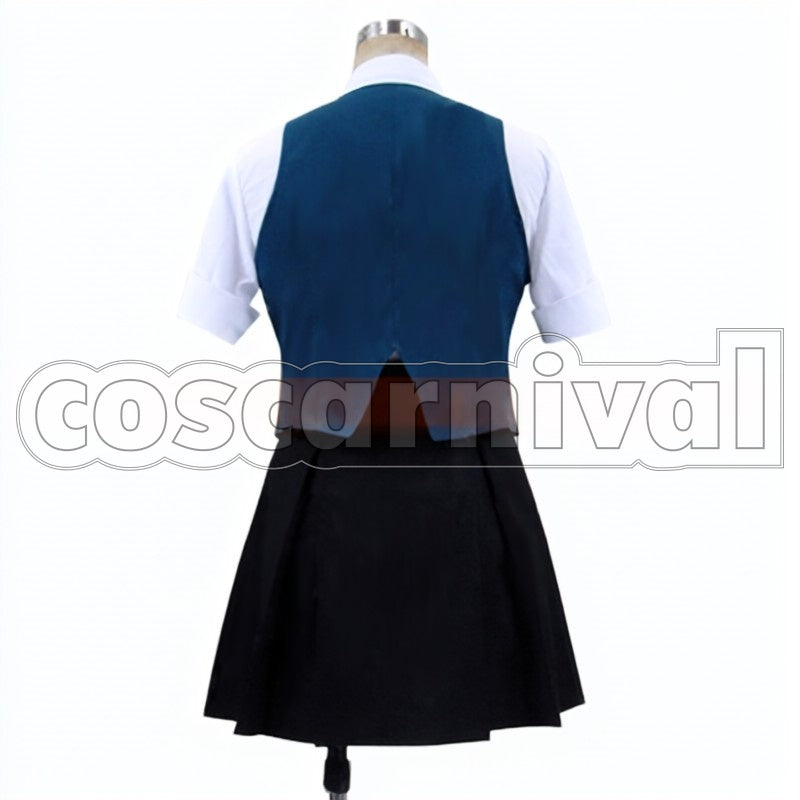 Iris Shirasaki cosplay costume from Classroom Crisis, back view
