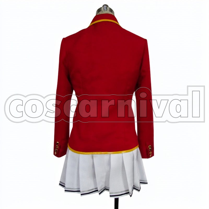 Elite Dkurasu Suzune Horikita cosplay costume from Classroom of the, back view