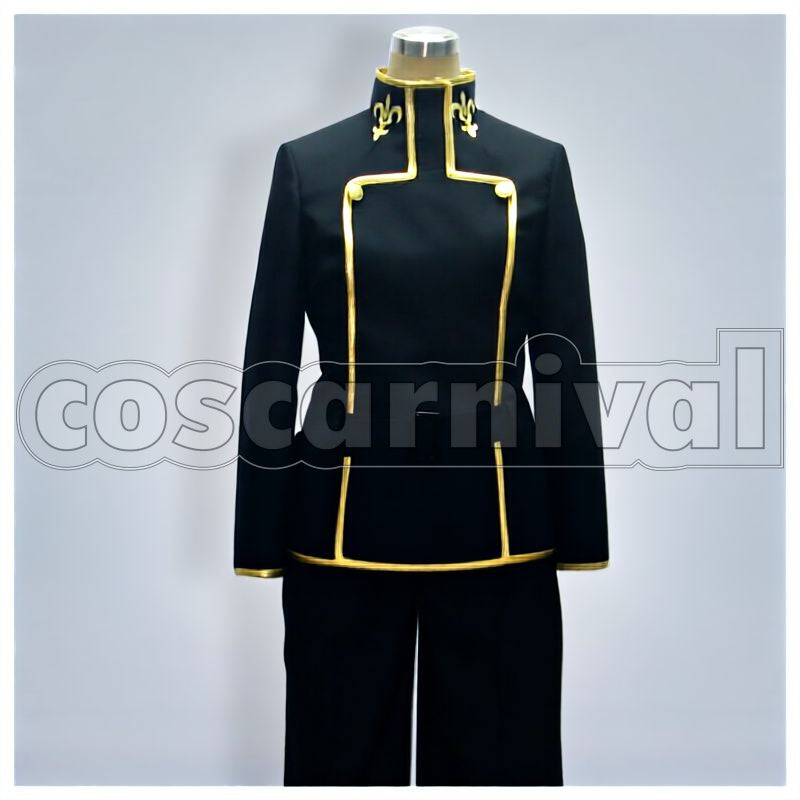 the Rebellion Ashford Academy Boys School Uniform Cosplay cosplay costume from Code Geass: Lelouch of, front view