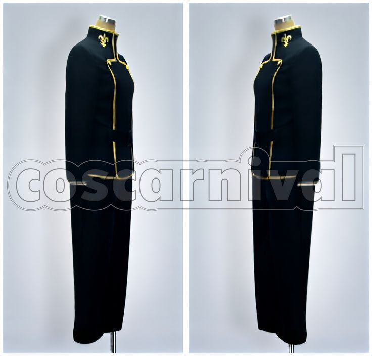 the Rebellion Ashford Academy Boys School Uniform Cosplay cosplay costume from Code Geass: Lelouch of, side view