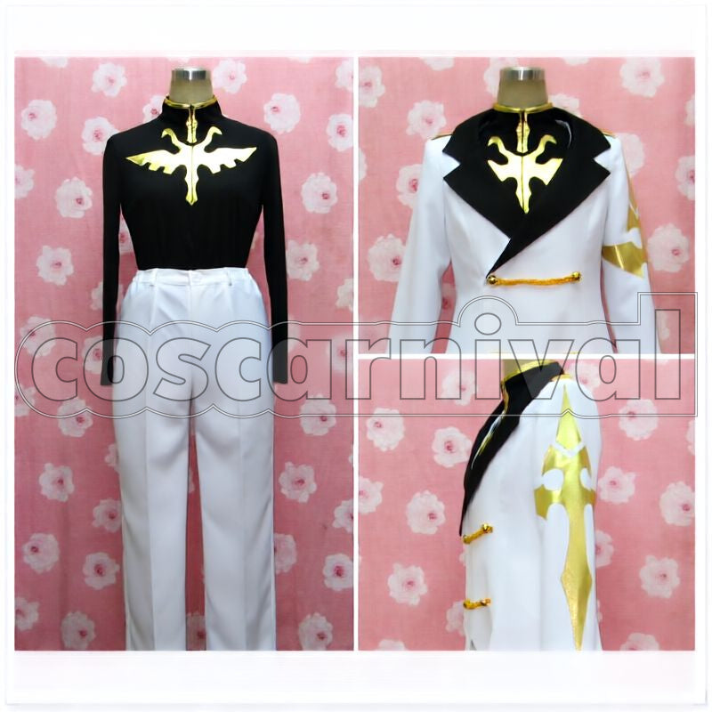 the Rebellion R2 Bismarck Waldstein Knight of One Cosplay cosplay costume from Code Geass: Lelouch of, front view