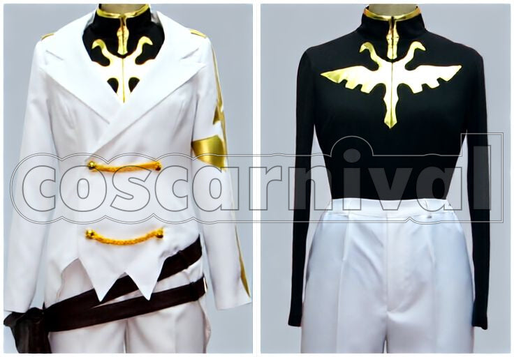 the Rebellion R2 Nonette Enneagram Knight of Nine Cosplay cosplay costume from Code Geass: Lelouch of, front view 2