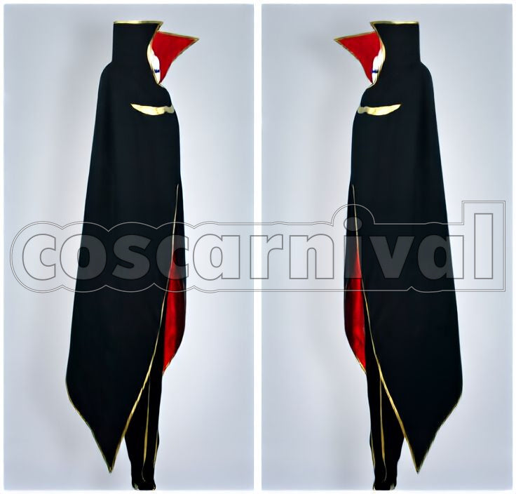 the Rebellion R2 Zero Cosplay cosplay costume from Code Geass: Lelouch of, side view