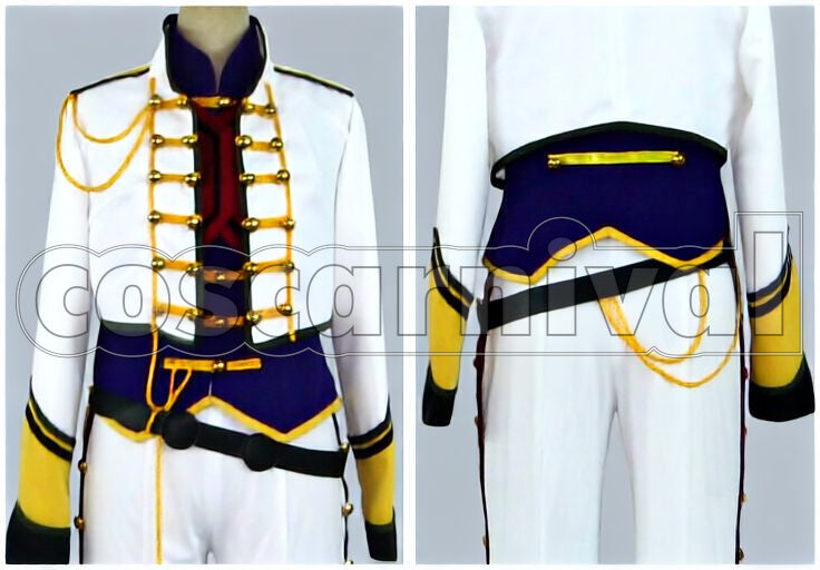 the Rebellion Suzaku Kururugi Knight Uniform Cosplay cosplay costume from Code Geass: Lelouch of, detail-3