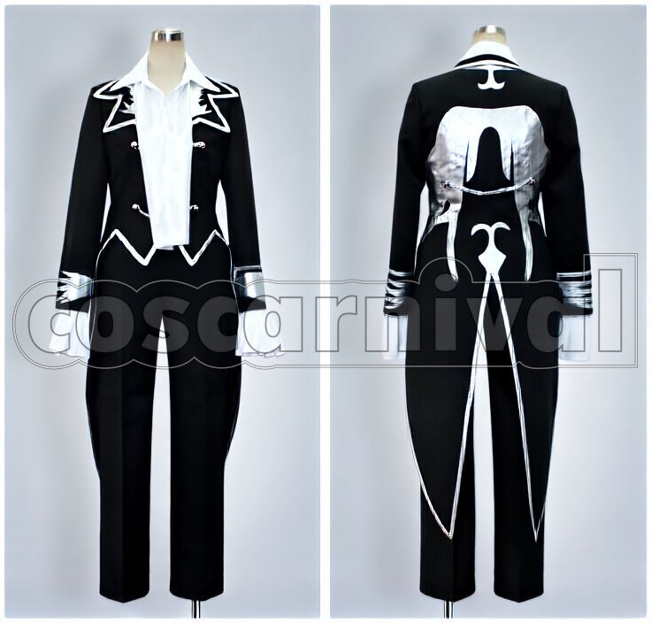the Rebellion R2 Suzaku Kururugi Ending 2 Outfit (Waga Rōtashi Aku no Hana) Black Version Cosplay cosplay costume from Code Geass: Lelouch of, detail-1