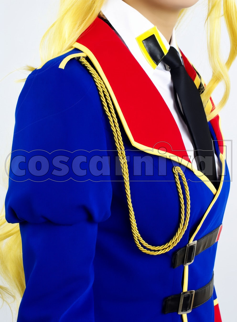 Geass: Akito the Exiled E.U. Army Leila Malcal cosplay costume from Code, detail-2