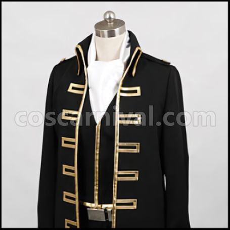 Gintama Shinsengumi Isao Kondo Cosplay Costume coscarnival - Hem Detail