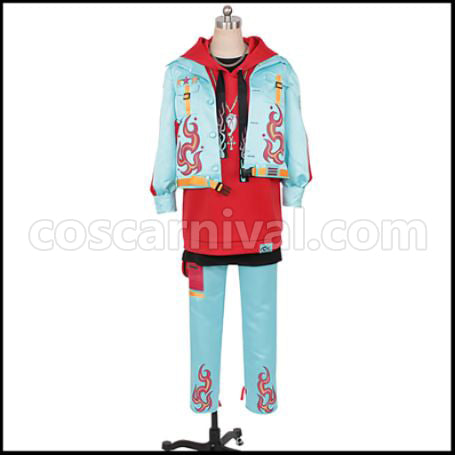 Paradox Live BAE Allen Suzakuno SUZAKU Cosplay Costume coscarnival - Front View