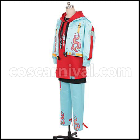 Paradox Live BAE Allen Suzakuno SUZAKU Cosplay Costume coscarnival - Side Profile