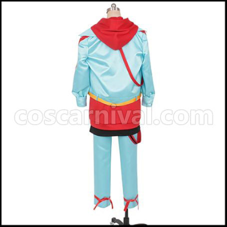 Paradox Live BAE Allen Suzakuno SUZAKU Cosplay Costume coscarnival - Detail Close-up