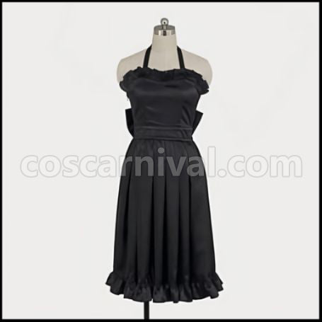 K-On! Mio Akiyama Outfit + Wig Set coscarnival - Collar Design