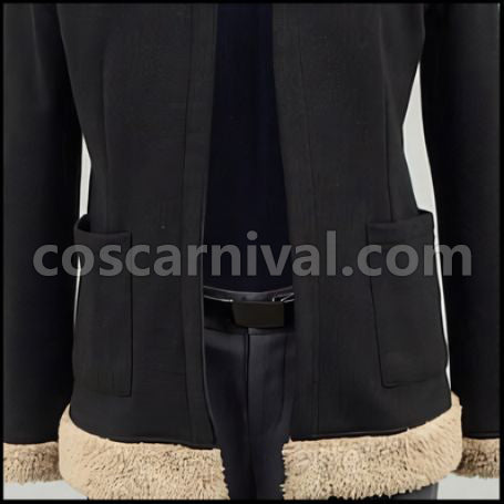 Durarara!! Orihara Izaya Outfit + Wig 2 Piece Set coscarnival - Side Profile