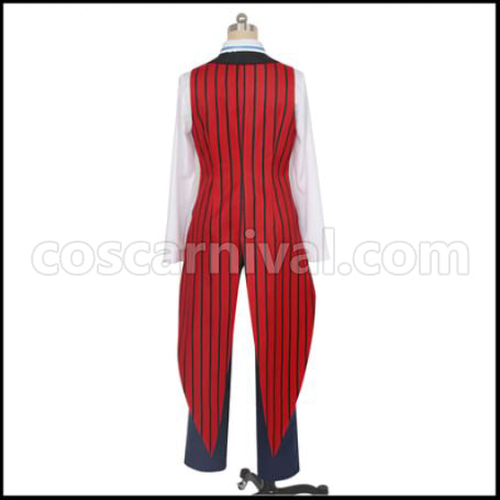 IDOLiSH 7 TWiNKLE 12 Ryunosuke Tsunashi Cosplay Costume coscarnival - Back View