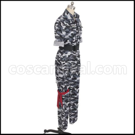 Hypnosis Mic Meison Busujima Cosplay Costume coscarnival - Back View