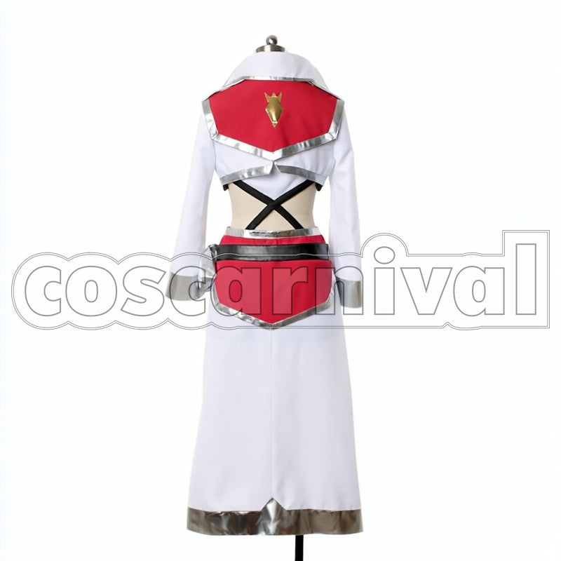 of Angel and Dragon Salia cosplay costume from Cross Ange: Rondo, back view