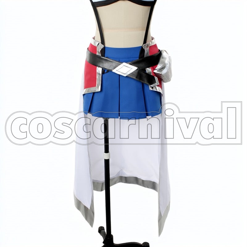 of Angel and Dragon Salia cosplay costume from Cross Ange: Rondo, side view 2