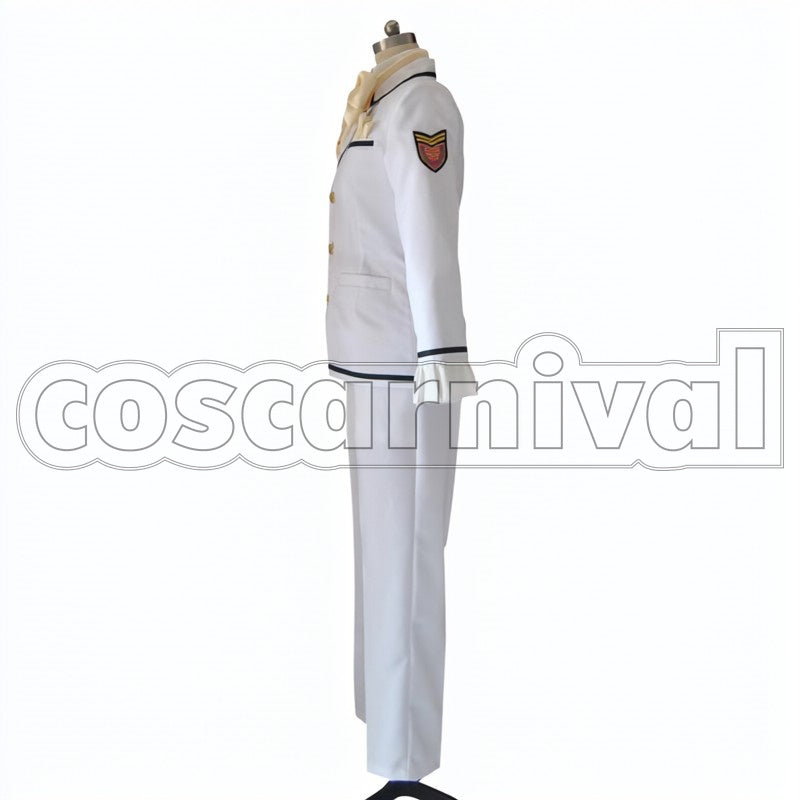 Defense Club LOVE! LOVE! Akihiko Beppu cosplay costume from Cute High Earth, side view