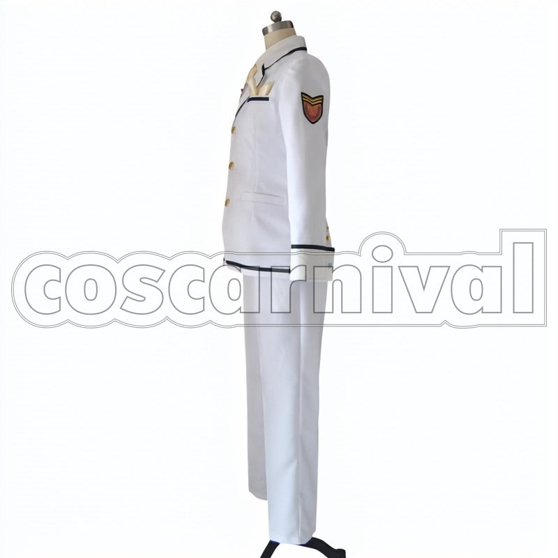 Defense Club LOVE! LOVE! Haruhiko Beppu cosplay costume from Cute High Earth, side view